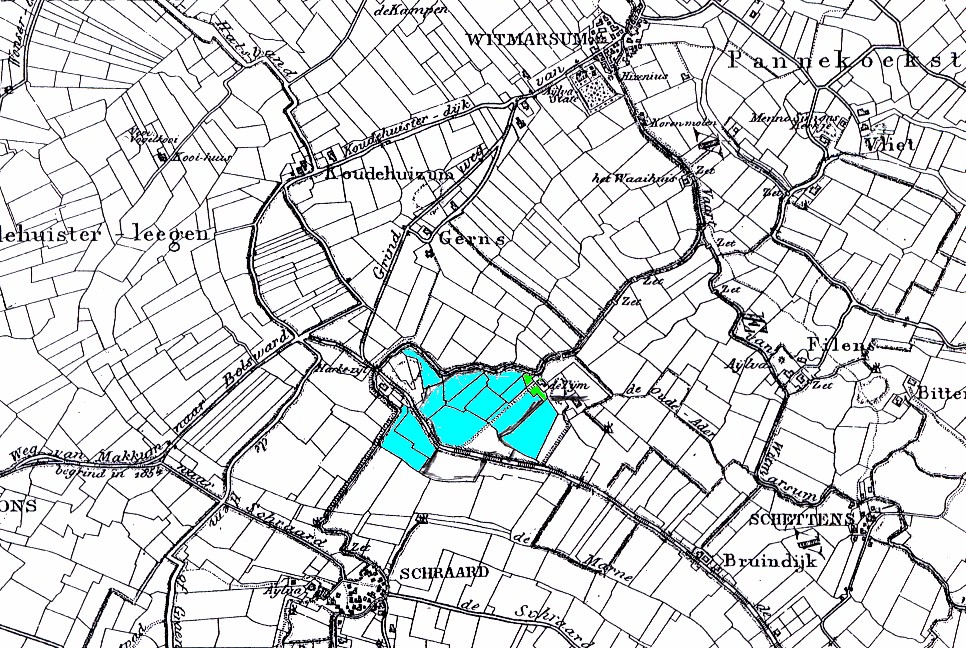 Tymen Roelofs huurt in 1698 de stemgerechtigde plaats witmarsum no. 36